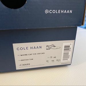 Cole Haan | Shoes | Nwt Cole Haan Wayne Cap Toe Oxford | Poshmark